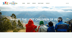 Desktop Screenshot of lostchildren.org